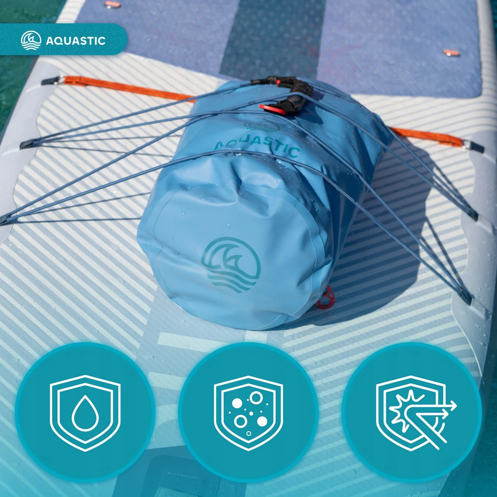 Neperšlampamas AQUASTIC Dry Bag 20 l, mėlynas