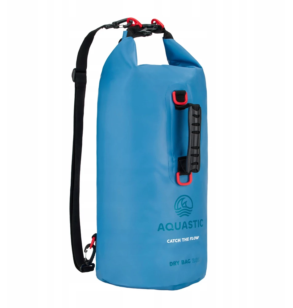 Neperšlampamas AQUASTIC Dry Bag 20 l, mėlynas