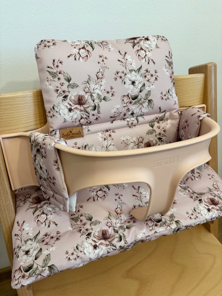 Neperšlampamos pagalvėlės Stokke Tripp Trapp 2in1 naujokams rožėms
