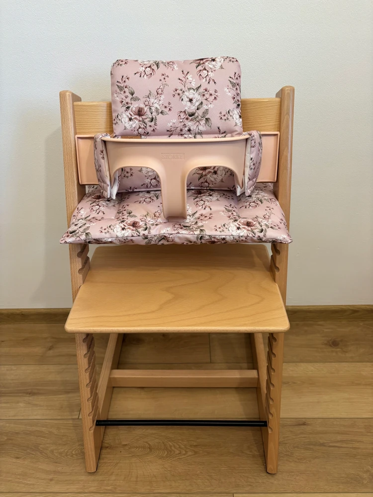 Neperšlampamos pagalvėlės Stokke Tripp Trapp 2in1 naujokams rožėms