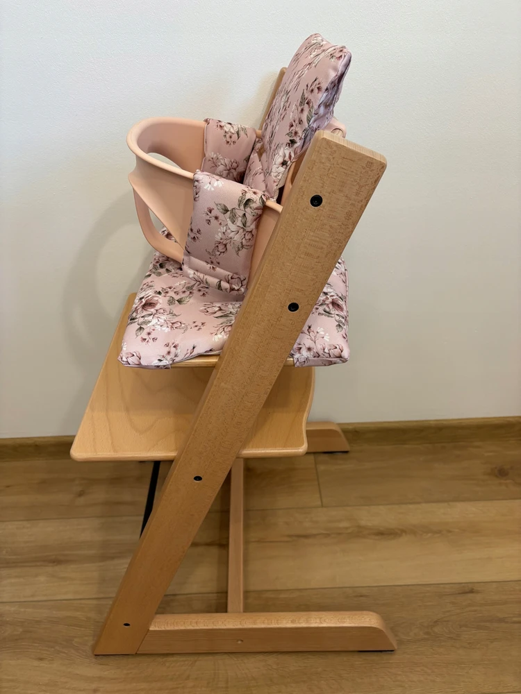 Neperšlampamos pagalvėlės Stokke Tripp Trapp 2in1 naujokams rožėms