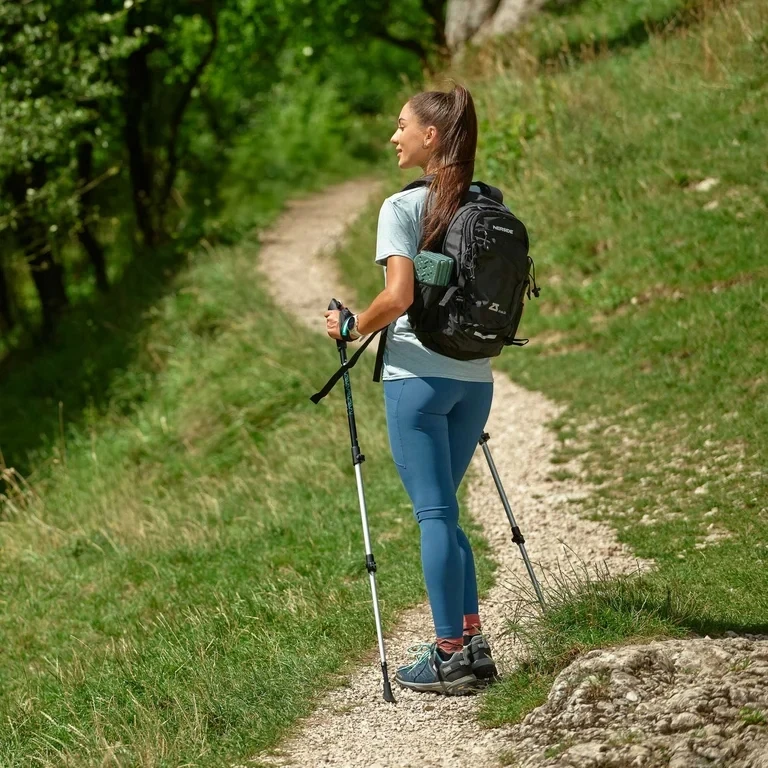 Nerside Maža 20L miesto turistinė kuprinė vyriškam ir moteriškam nešiojamam kompiuteriui, juoda Krala