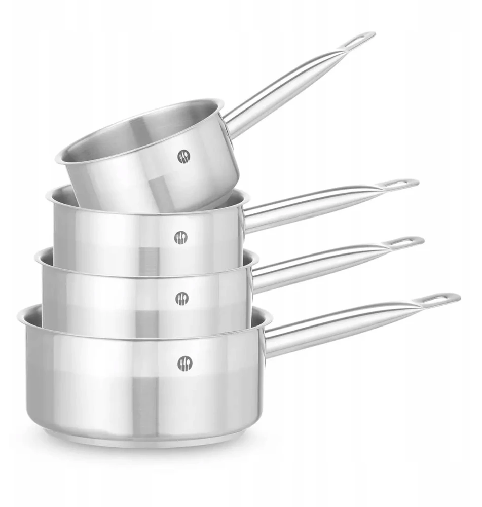 Nerūdijančio plieno puodas 2,9 l HENDI Kitchen Line 20x9,5 cm Puodai su rankena