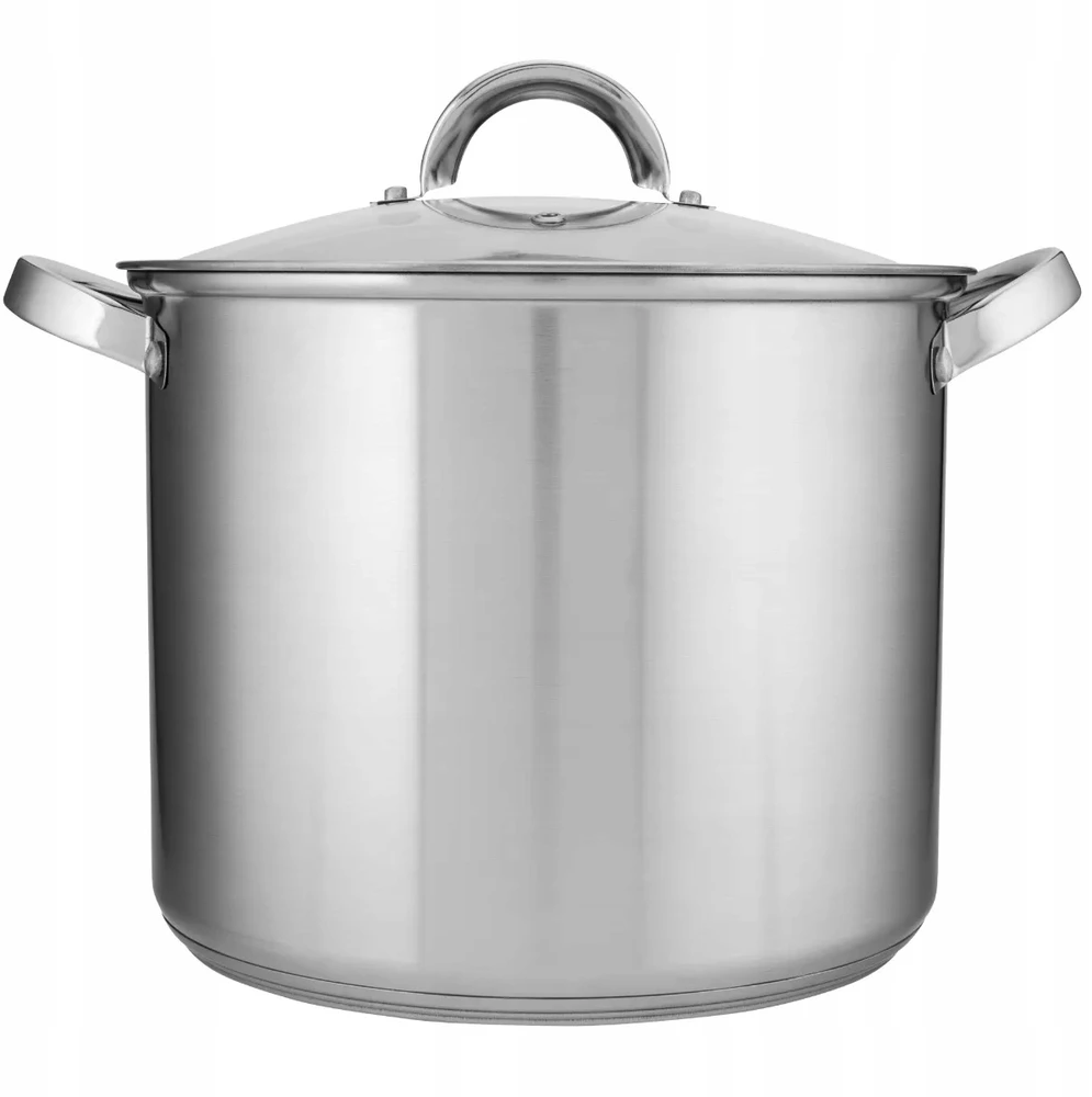 Nerūdijančio plieno puodas 5 l indukcinis 20 cm dujų Altom Design Fabio