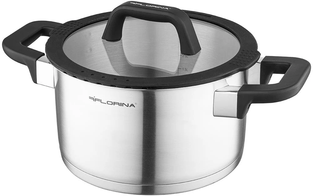 Nerūdijančio plieno puodas Florina Chef by Mateusz Gessler 20 cm 3,5 l
