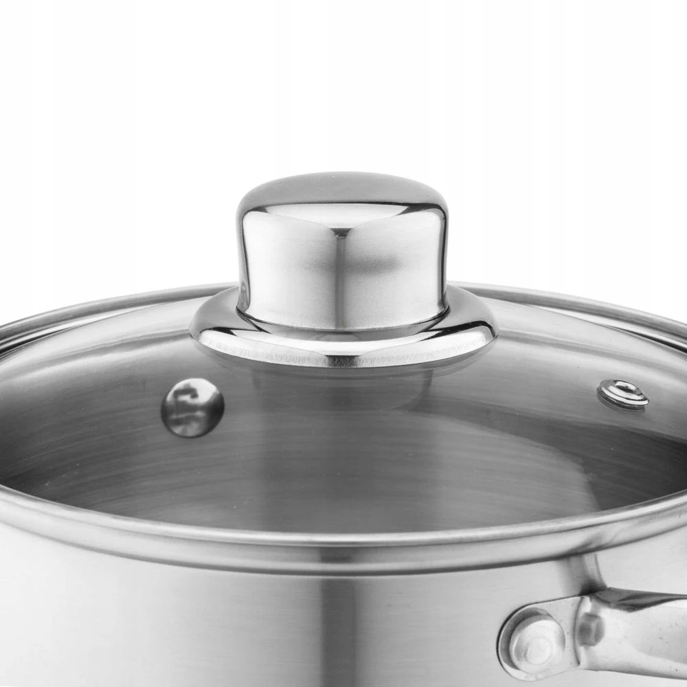 Nerūdijančio plieno puodas, indukcinis, dangtis, Altom Design Fabio, 2,6 l