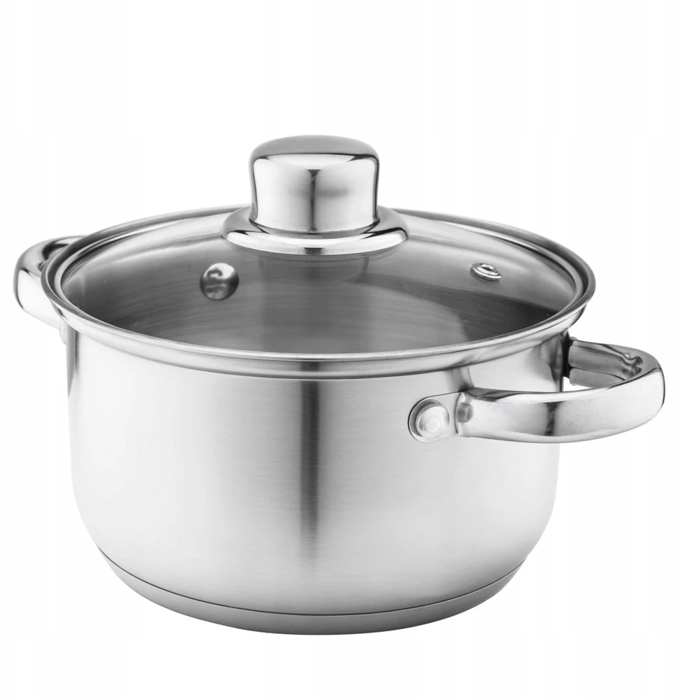 Nerūdijančio plieno puodas, indukcinis, dangtis, Altom Design Fabio, 2,6 l