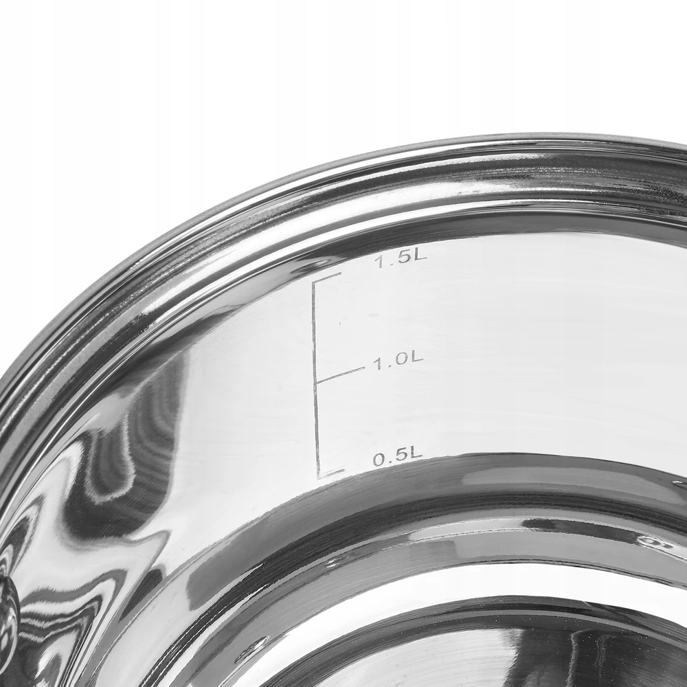 NERŪDIJANČIO PLIENO PUODAS SU DANGIU LUZON TADAR 1,7 L