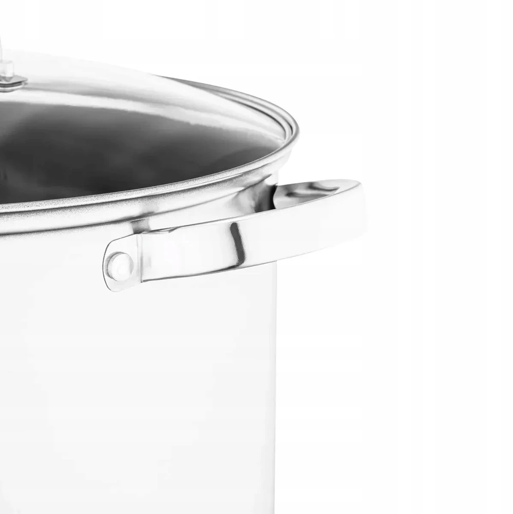Nerūdijančio plieno puodas. su dangteliu Aukštas 12,5 l 28 cm FABIO Altom Design