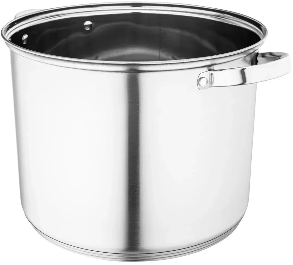Nerūdijančio plieno puodas. su dangteliu Aukštas 12,5 l 28 cm FABIO Altom Design
