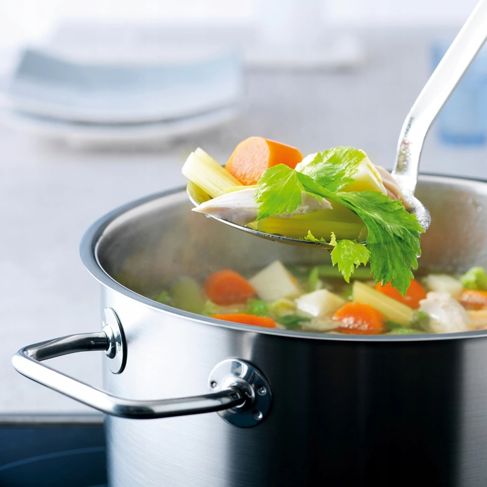 Nerūdijančio plieno puodas su stikliniu dangteliu FISSLER Viseo 3,6 l K2