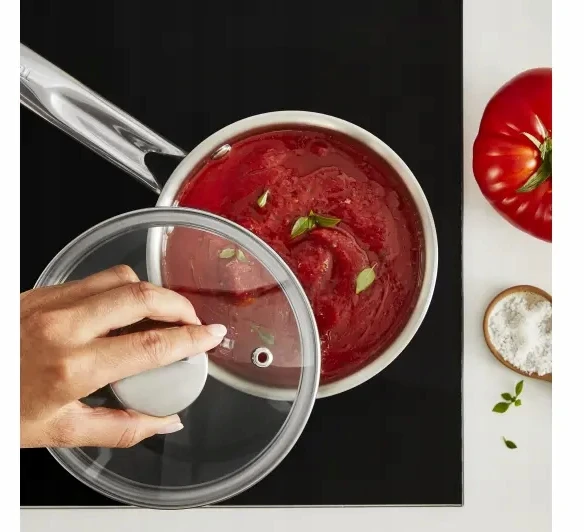 Nerūdijančio plieno puodas Tefal Minis H8742155 Indukcija 14cm 1L