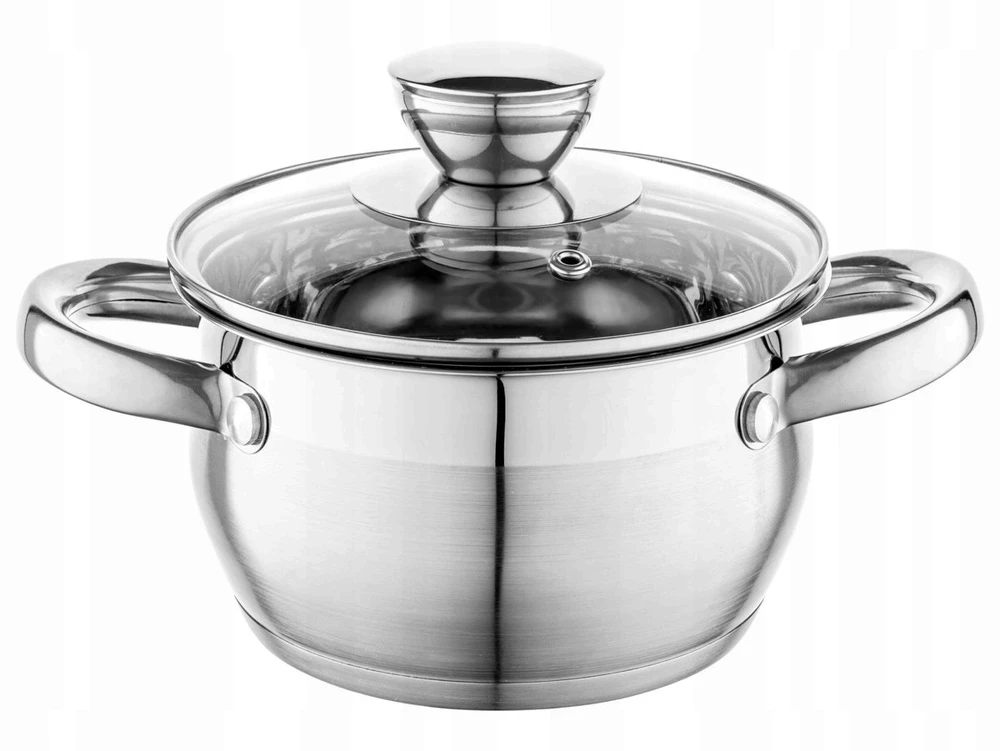 NERŪDIJANTOJO PUODAS OLIVER FLORINA 16 CM INDUKCINĖ DUJINĖ INDUKCIJA 1,8 L