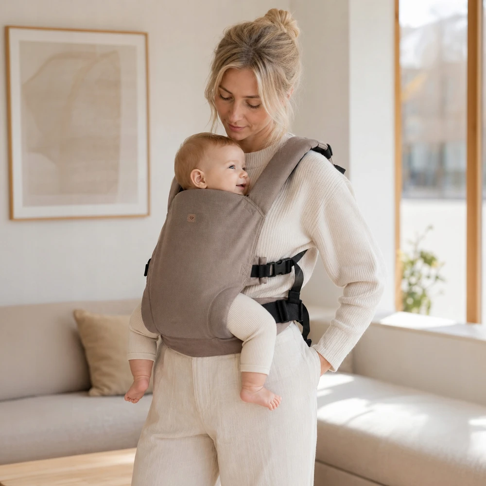 NEŠĖŽĖS VAIKAMS REGULIUOJAMAS Kvėpuojantis BABYFLOW AIR ZAFFIRO