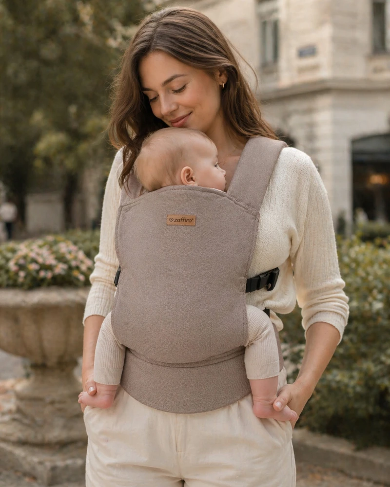 NEŠĖŽĖS VAIKAMS REGULIUOJAMAS Kvėpuojantis BABYFLOW AIR ZAFFIRO