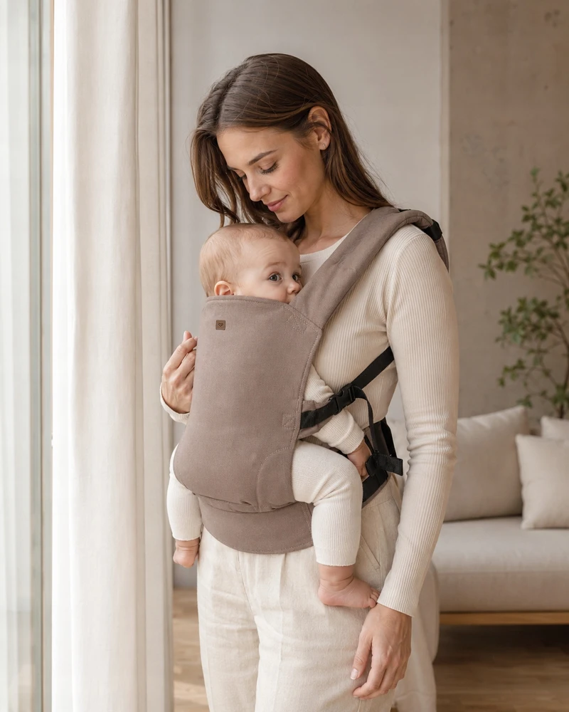 NEŠĖŽĖS VAIKAMS REGULIUOJAMAS Kvėpuojantis BABYFLOW AIR ZAFFIRO