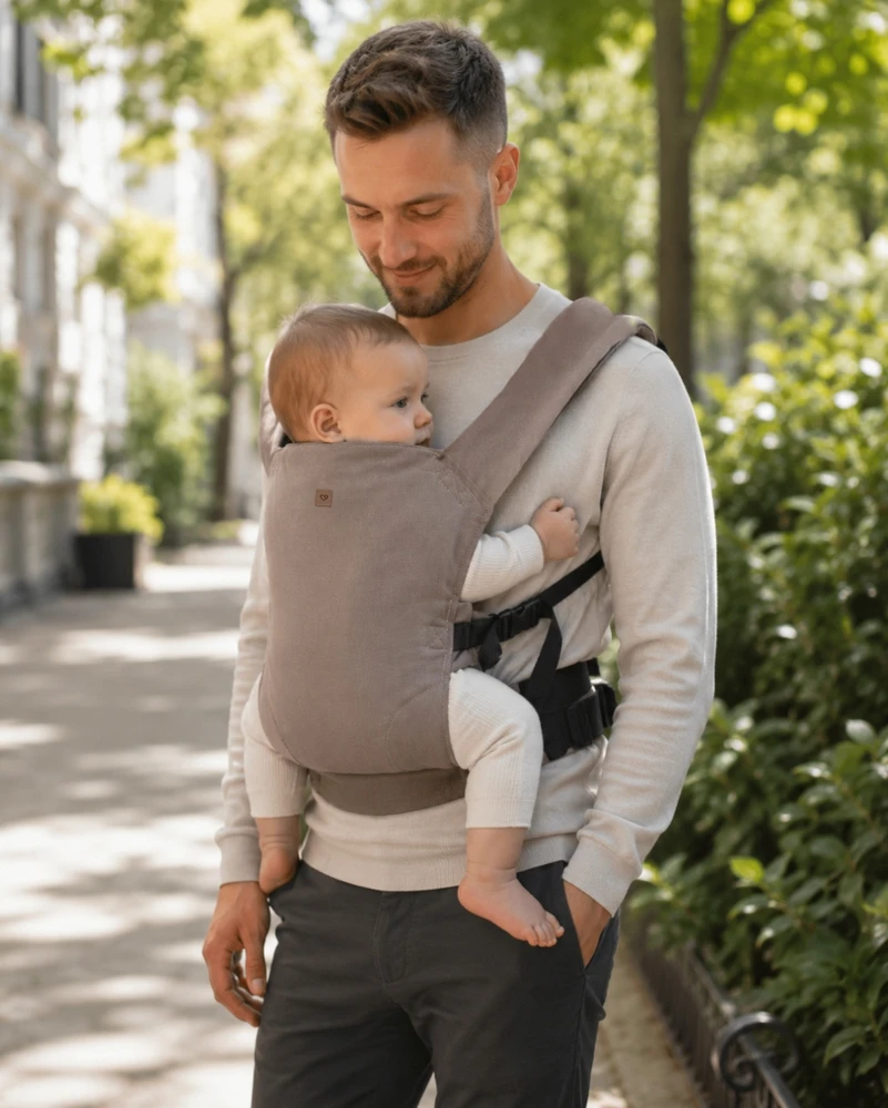 NEŠĖŽĖS VAIKAMS REGULIUOJAMAS Kvėpuojantis BABYFLOW AIR ZAFFIRO
