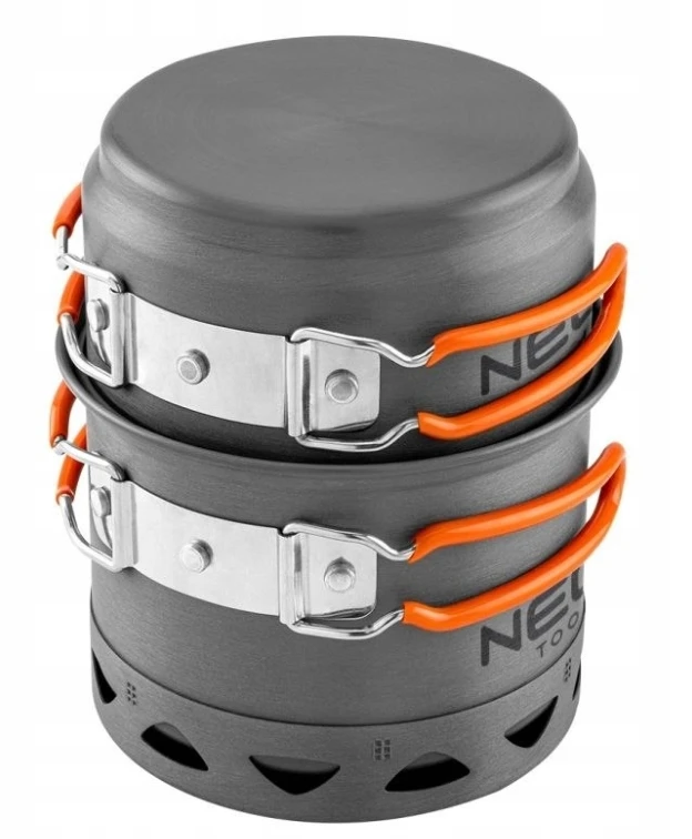 Nešiojama turistinė raketinė krosnelė Uniprodo, juoda