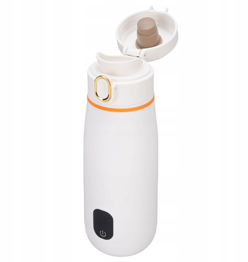 Nešiojamas buteliukų šildytuvas, belaidis, įkraunamas, talpa 350 ml.