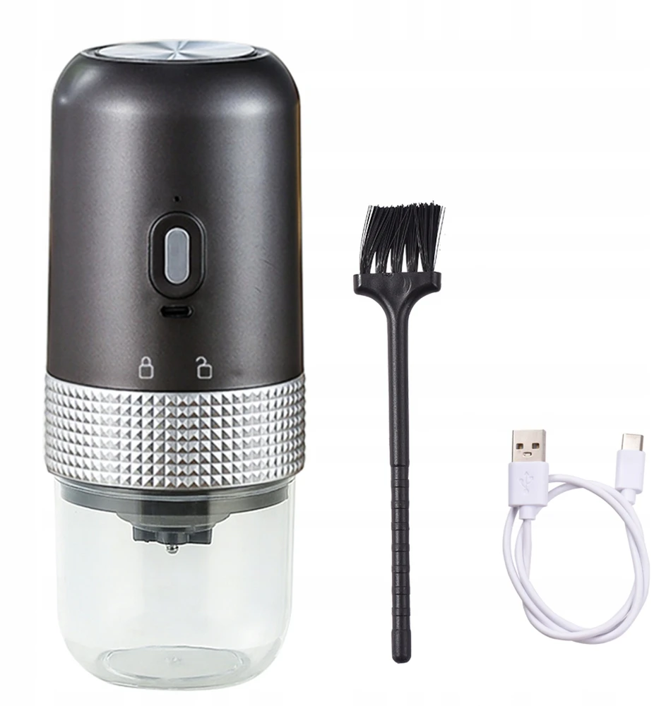 Nešiojamas elektrinis kavos malūnėlis 13W 200ml USB Reguliuojamas 5V
