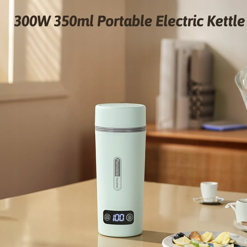 Nešiojamas elektrinis virdulys verdančiam vandeniui 350ml
