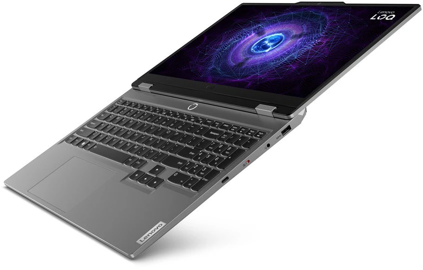 Žaidimų nešiojamas kompiuteris Lenovo LOQ 15IAX9 | Intel Core i5-12450HX, NVIDIA GeForce RTX 3050 6 GB, 15,6" FHD IPS 144 Hz, 16 GB RAM, 512 GB SSD, Windows 11 Home | Luna Grey