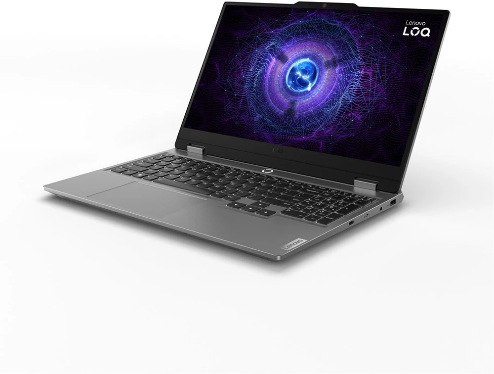 Žaidimų nešiojamas kompiuteris Lenovo LOQ 15IAX9 | Intel Core i5-12450HX, NVIDIA GeForce RTX 3050 6 GB, 15,6" FHD IPS 144 Hz, 16 GB RAM, 512 GB SSD, Windows 11 Home | Luna Grey