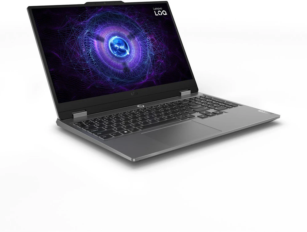 Žaidimų nešiojamas kompiuteris Lenovo LOQ 15IAX9 | Intel Core i5-12450HX, NVIDIA GeForce RTX 3050 6 GB, 15,6" FHD IPS 144 Hz, 16 GB RAM, 512 GB SSD, Windows 11 Home | Luna Grey