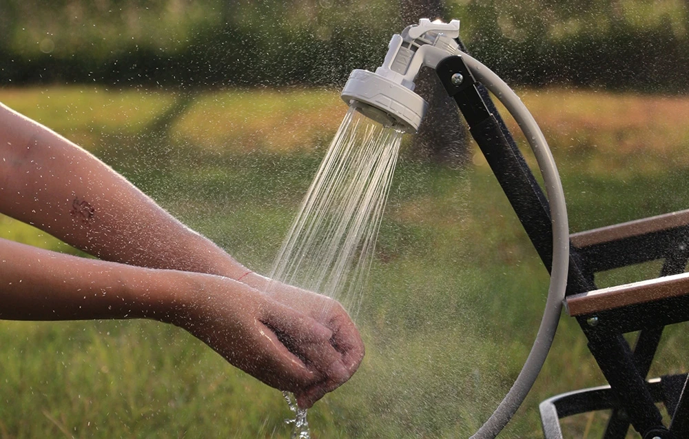 Flextail MAX SHOWER nešiojamas lauko dušas