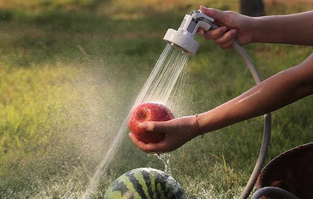 Flextail MAX SHOWER nešiojamas lauko dušas