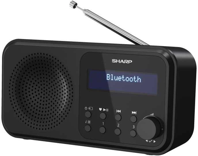 Radijo imtuvas Sharp DR-P420(BK), Juodas