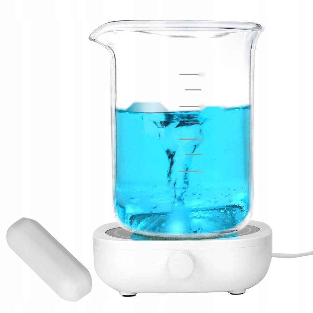 NEŠIOJAMASIS MAGNETINIS MAGNETINIS MIŠYKLĖLIS 1000 ml REGULIUOJAMAS GREITIS EFEKTYVUS
