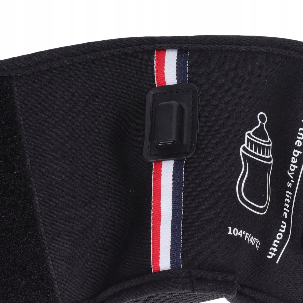 NEŠIOJAMASis TURISTINIS ŠILDYtuvas MAISTO BUTELIAMS PER USB KELIONĖMS AUTOMOBILIU
