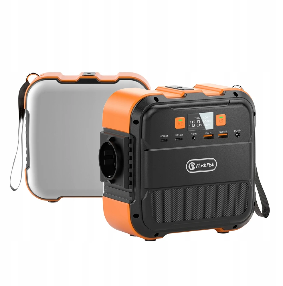 Nešiojamoji maitinimo stotis FlashFish A101 120W 26400mAh Powerbank su LED