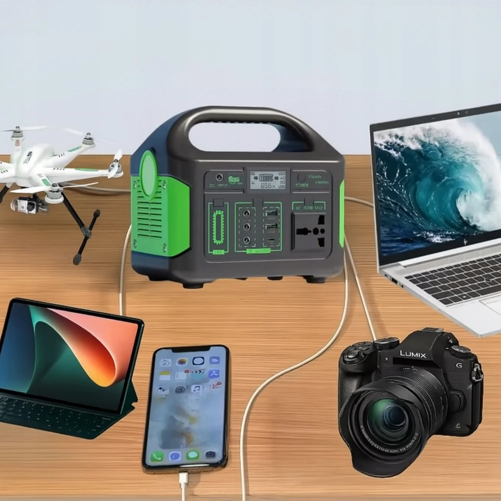 DNA Nešiojamoji POWERBANK MAITINIMO STOTIS saulės kolektoriui 300W 256Wh 20000mAh