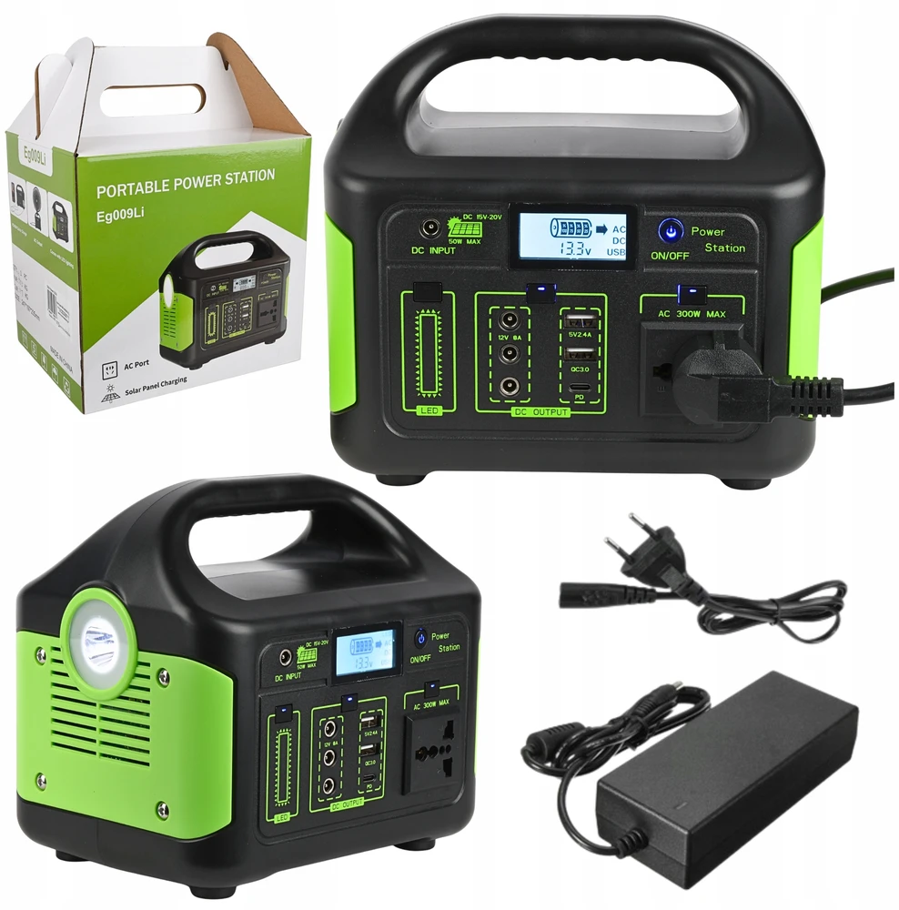 DNA Nešiojamoji POWERBANK MAITINIMO STOTIS saulės kolektoriui 300W 256Wh 20000mAh