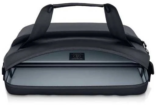 Dell | Ecoloop Pro Slim Briefcase | Tinka iki 15.6 " | Briefcase | Shoulder strap | Atsparus vandeniui | Juodas