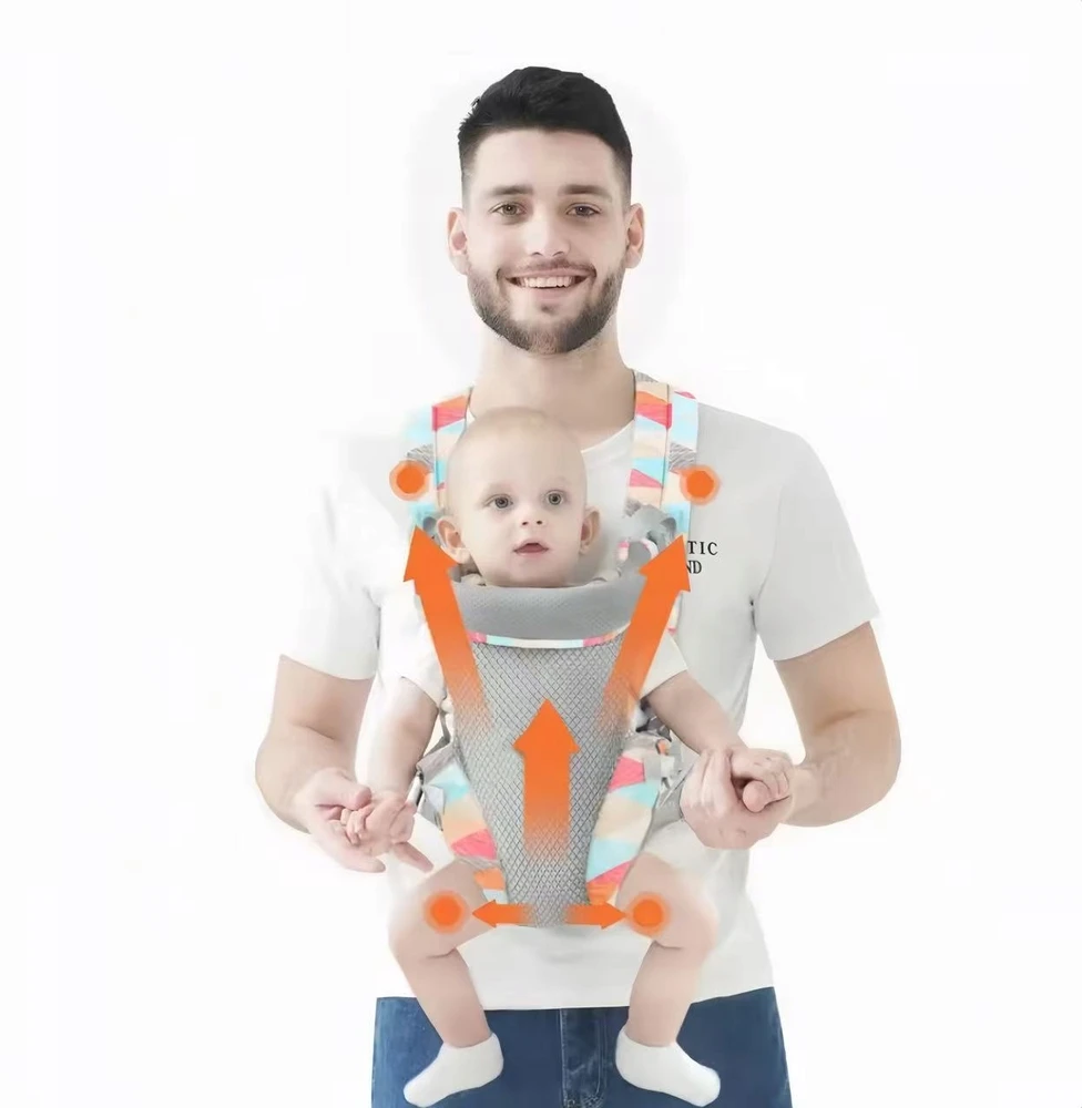 Nešioklė 4in1, ergonomiška, reguliuojama rankena, 15 kg