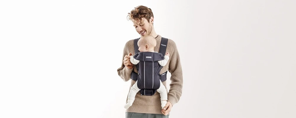 BABYBJORN nešioklė Mini Greige 3D Mesh