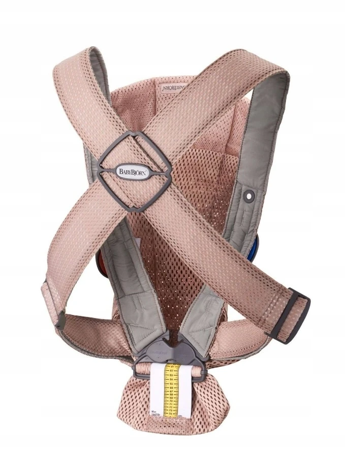 BABYBJORN nešioklė Mini Greige 3D Mesh