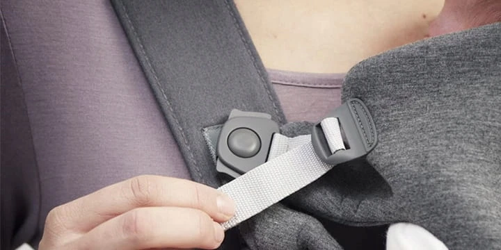 BABYBJÖRN nešioklė MINI 3D Jersey, light pilkas