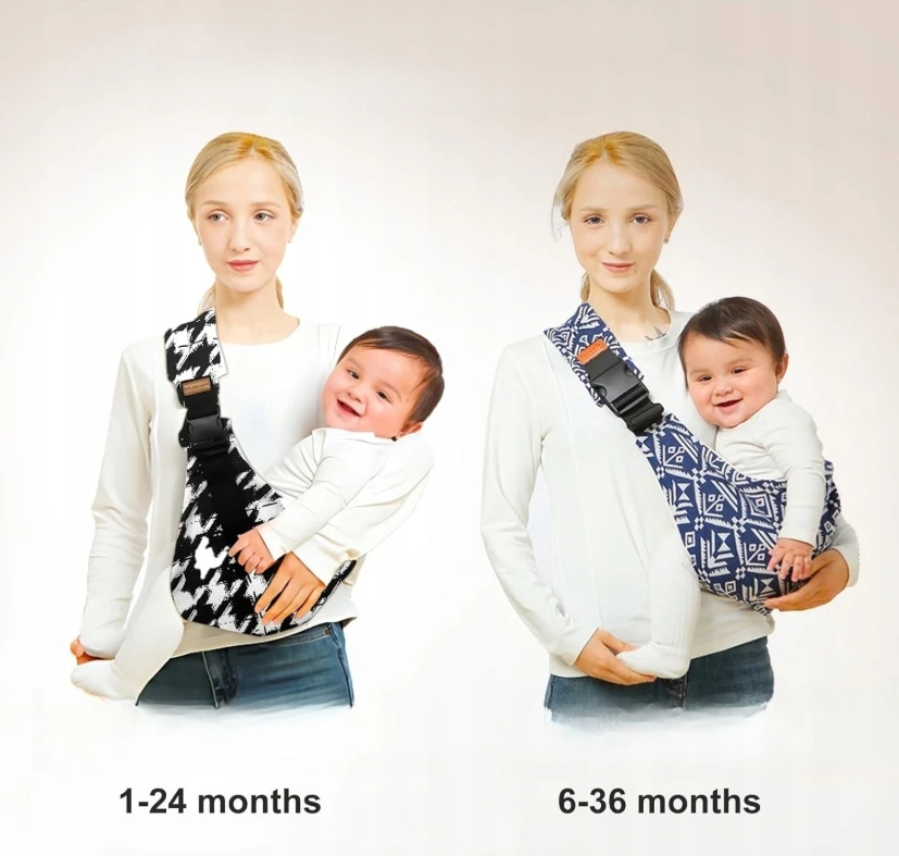 Nešioklė kūdikiams ir mažiems vaikams, su neslystančia sėdyne ant klubų, sveria 4,5-13,5kg (pilka)