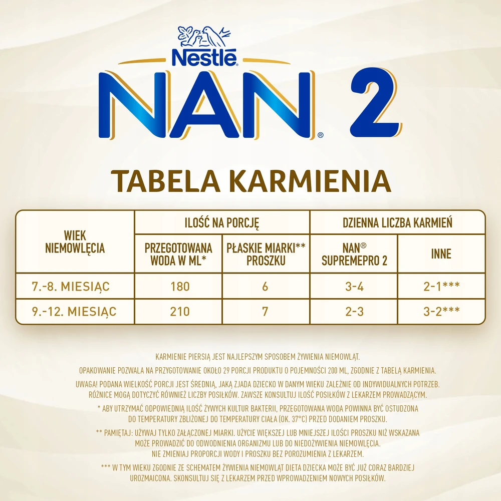 Nestle Continuation Milk 2 Premium Of 800g Pieno mišinys