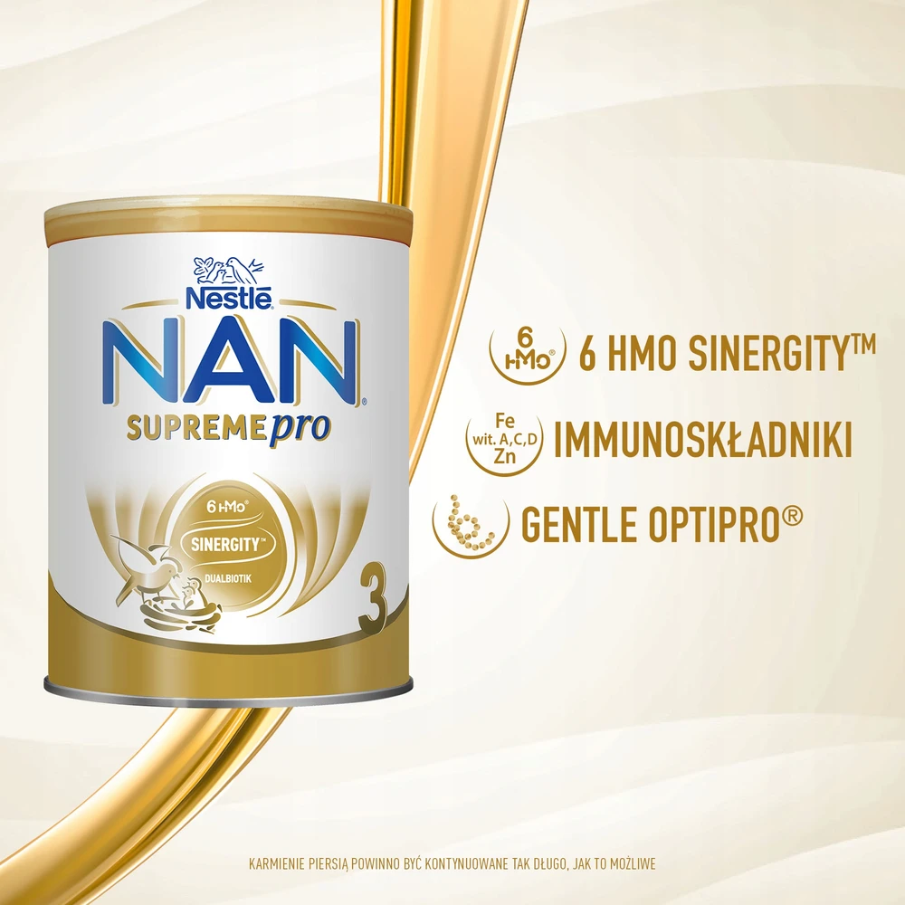 Nestle Nan Supreme 3 pieno mišinys 800g