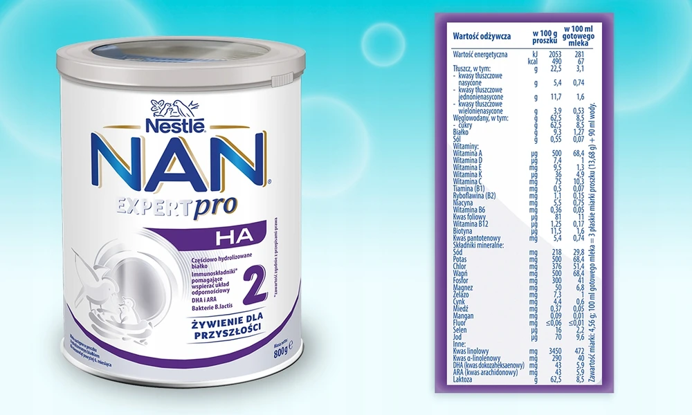 Nestle NAN Expert Pro HA pienas 2 800g
