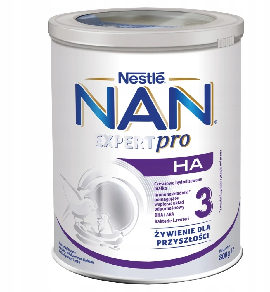 Nestle NAN EXPERTpro HA 3 milteliai nuo 12 mėnesių 6x800 g