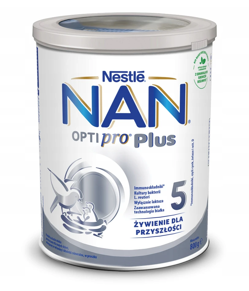 Nestle Nan Optipro Plus 5 formulė po 30 mėnesių amžiaus 800g