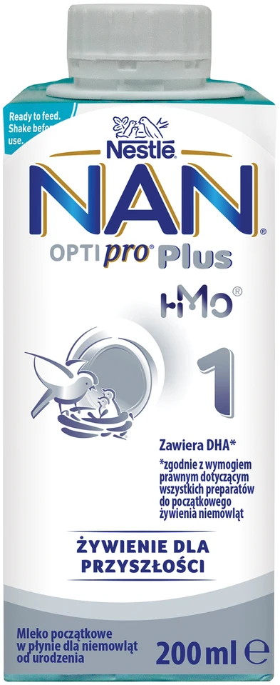 Nestle NAN Optipro Plus pienas 1 skystis 200 ml