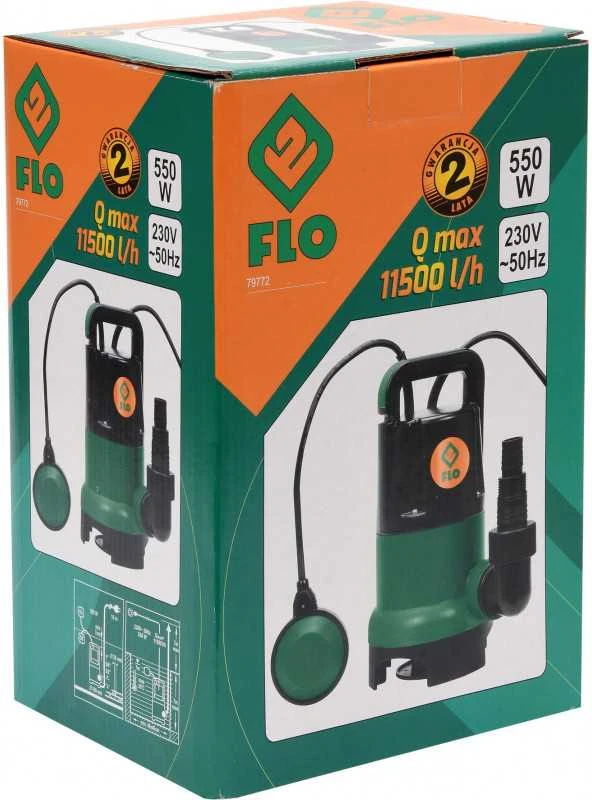 FLO nešvarus vandens siurblys 550W 79772