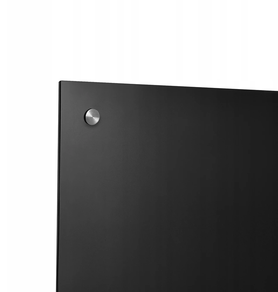 [neu.haus] Stiklo virtuvės plokštė 70 x 50 cm Juoda